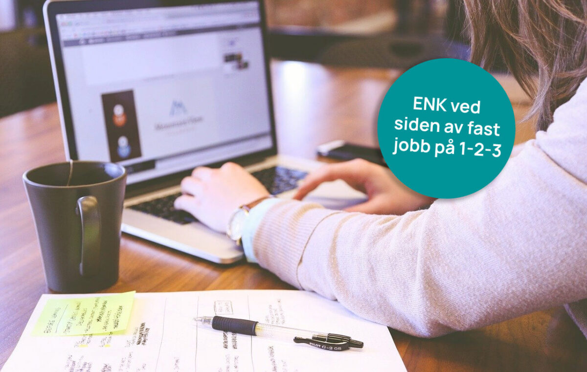 Enkeltmannsforetak ved siden av fast jobb? Slik gjør du det CENTIGA®